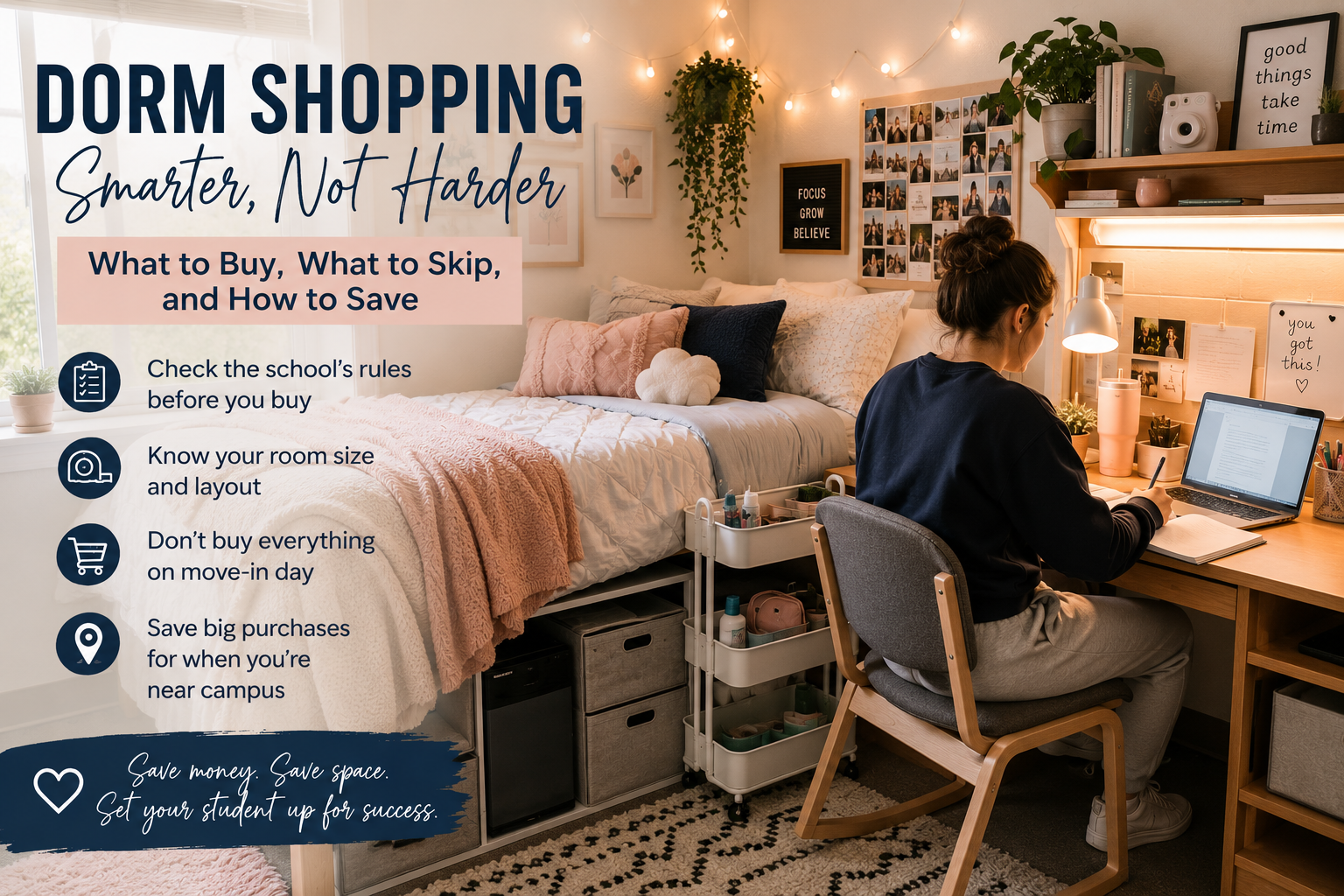 The Dorm Shopping Trap: What Your Freshman Actually Needs (And What Can Wait)