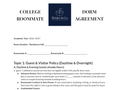 The Dorm Roommate Agreement — The Multiple-Choice Boundary System That Protects Your Student's GPA, Sleep, and Sanity Before Move-In Day